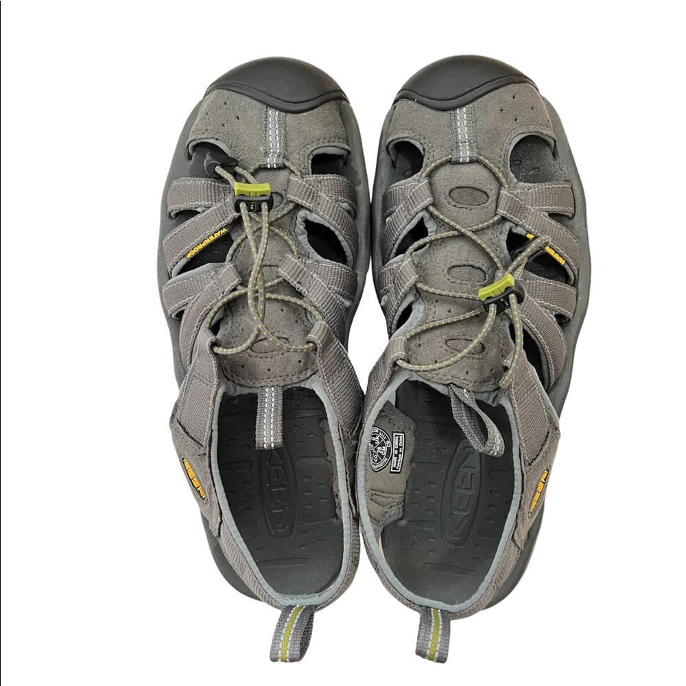 Keen Kanyon Grey Hiking Closed toe Waterproof Sandals Size 10